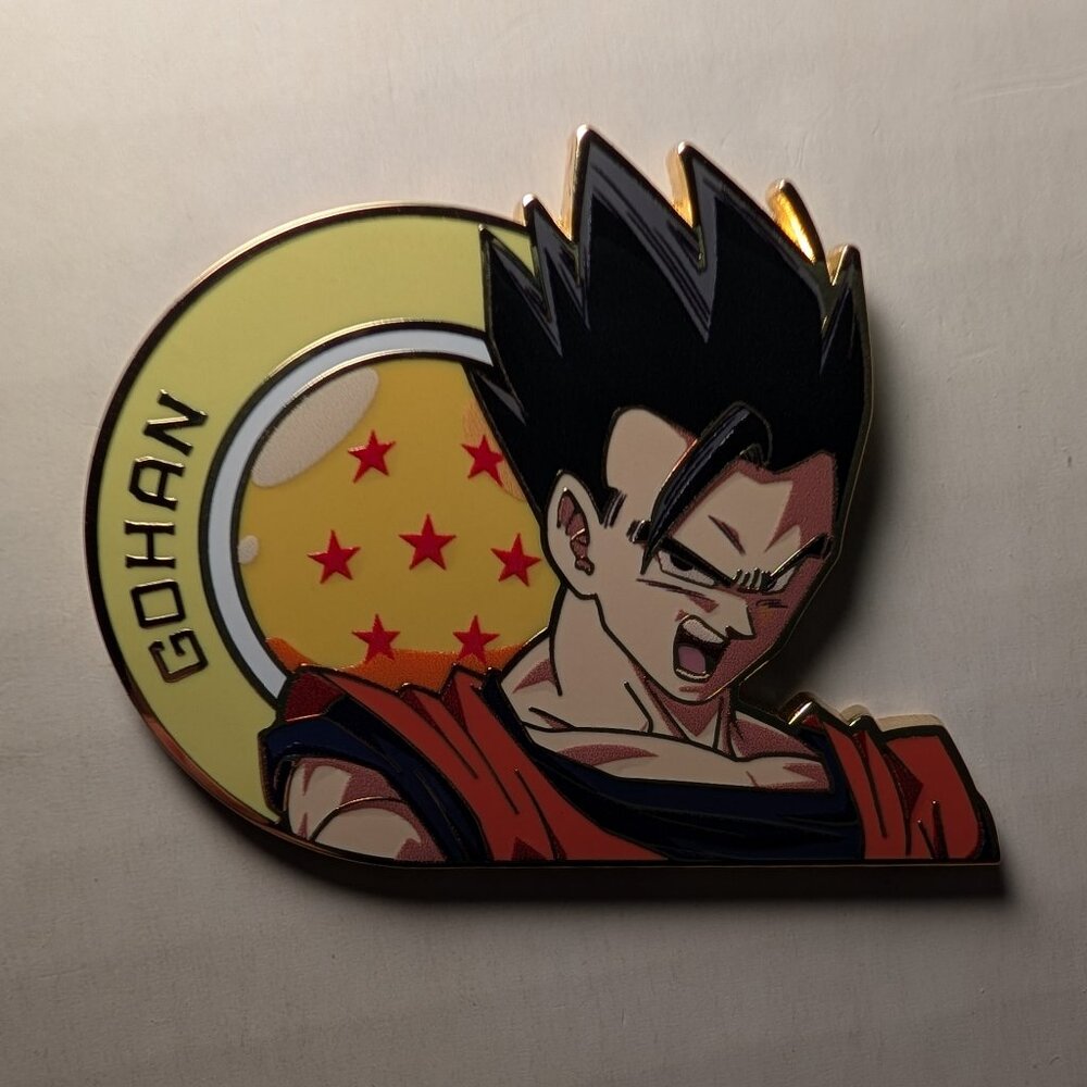 Dragon Ball Z Mystery Series Ultimate Gohan Enamel Pin Official DBZ Lapel Badge